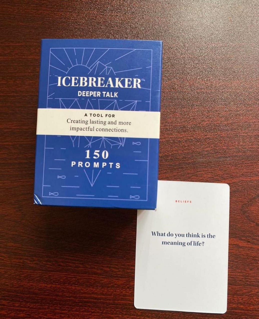 The icebreaker game: deeper talk edition