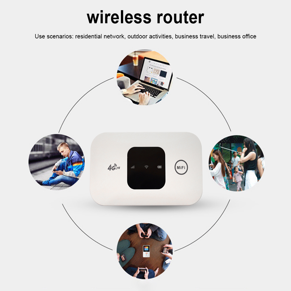 4g lte mobile wifi router with sim card slot